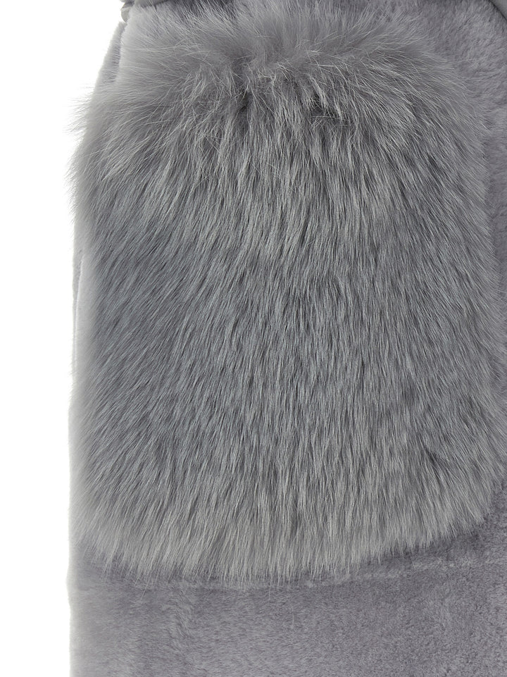 Blancha Merino Straight-Volpe Shadow Fur - Gray | c587576a16d8681d6de68c2aded426c408b72c4f