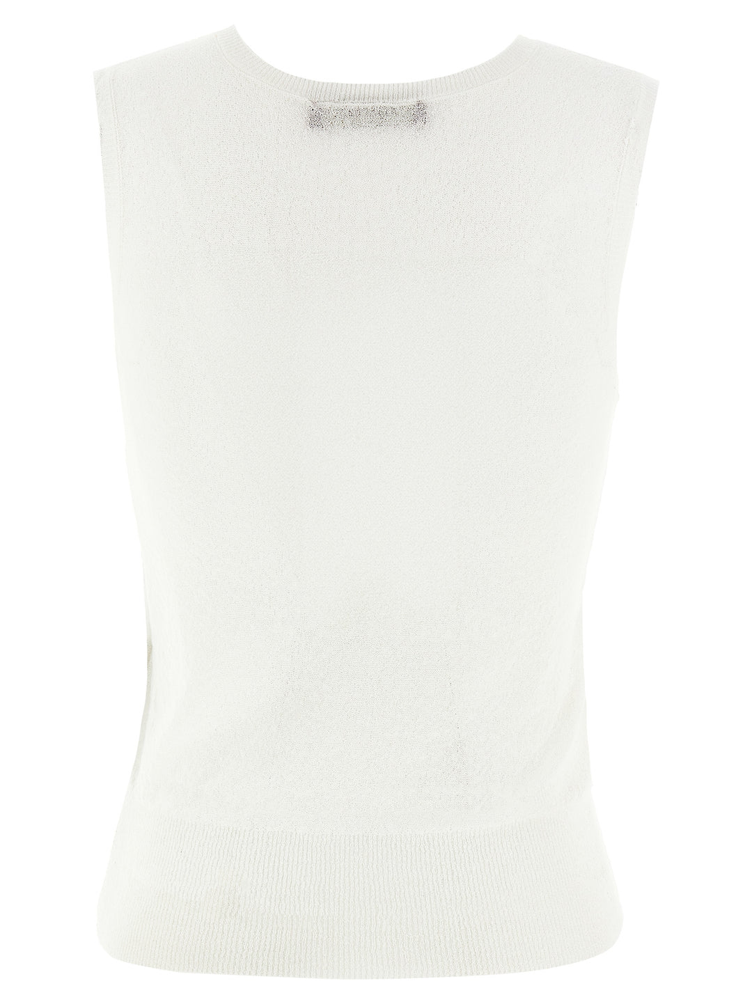 Max Mara Studio Pedone Tops - White | 6b2b6fb99a607755adbf170ecaae6b3eab843876