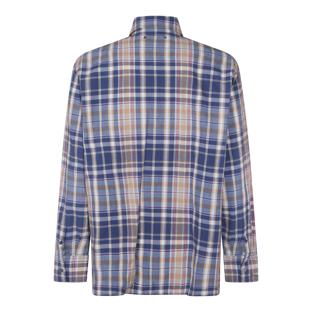 Golden Goose Shirts - NEW WHEAT/INDIGO BLUE/OLD RED | 26eda1d33bf382664a7b0ebd8407b40fe727fe26