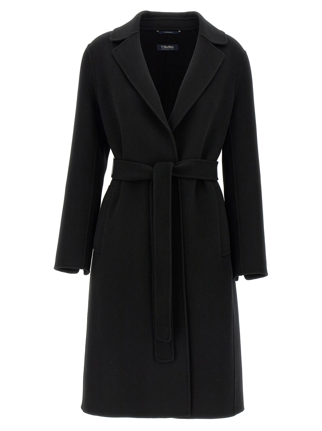 S Max Mara Pauline Coats and Trench Coats - Black | ec8dd9d136bd8c0ec92ff282687cd745b99add8e