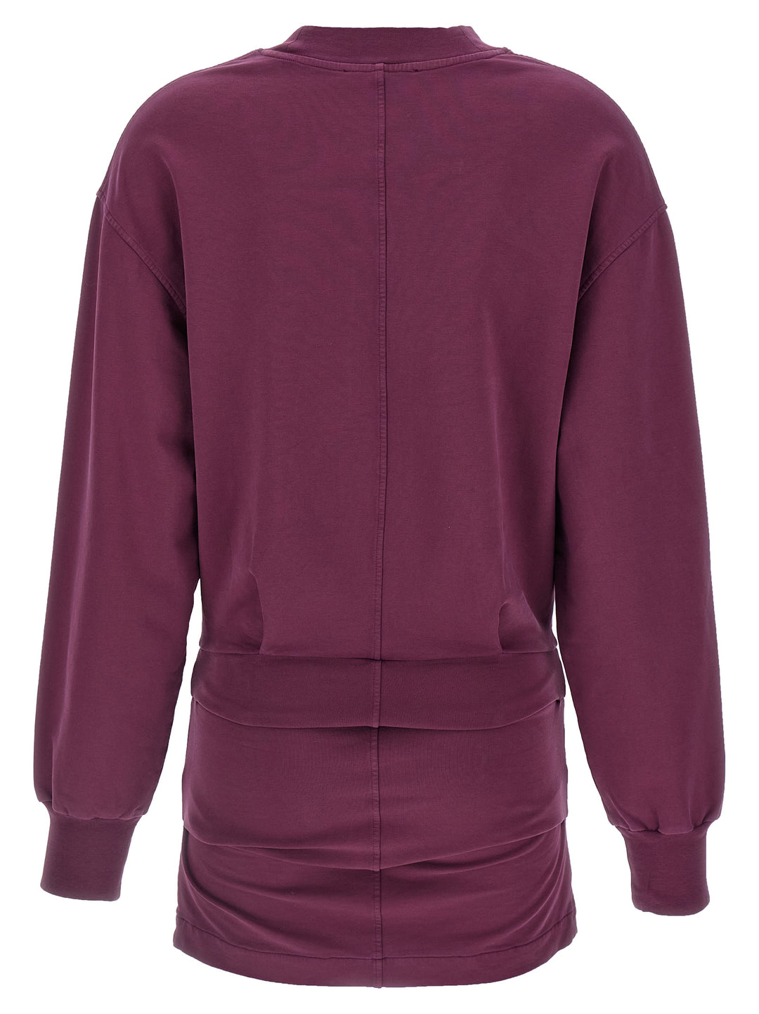 The Attico Draped Mini Dress Dresses - Bordeaux | 761d9d6663be22d6e17175404124598e7c8e1b61