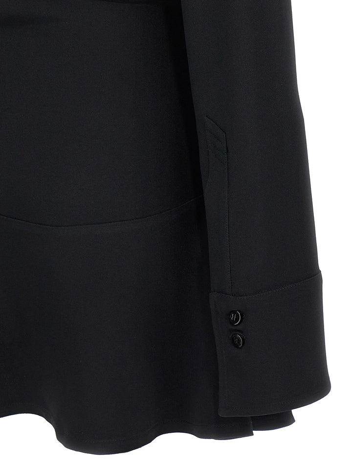 The Attico Mini Polo Dress Dresses - Black | a9cb72dd677f58f2d9861f9ed73571b273095ff8