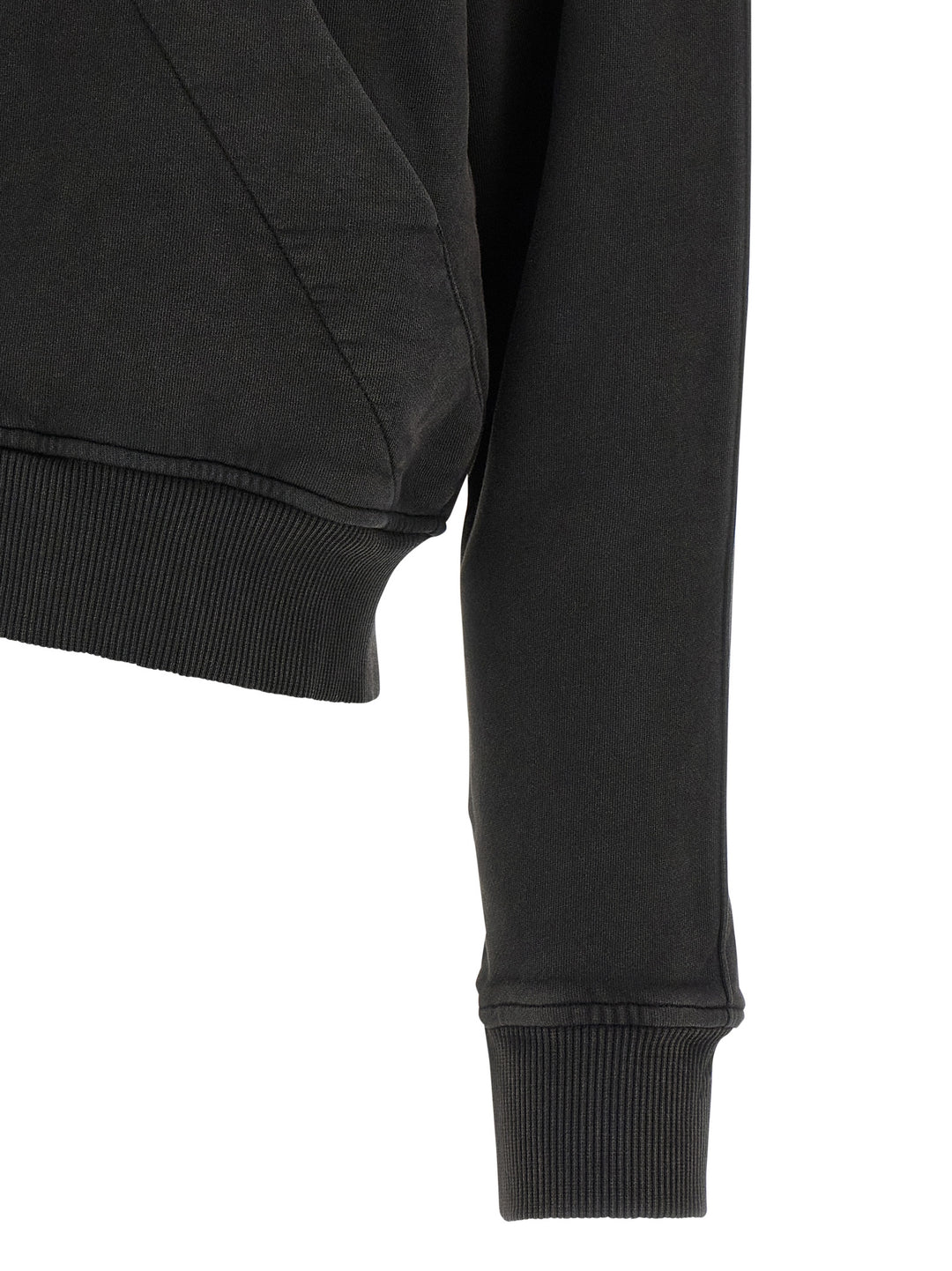 The Attico Zip Sweatshirt - Black | bedbe9538d699d67b736e649ade1fbc2d4ced863