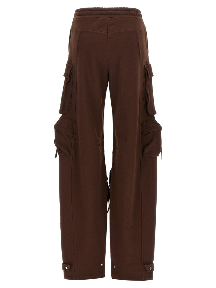 The Attico Long Pant Pants - Brown | a37fa91271870fe0b0c8668064696f08758faab6