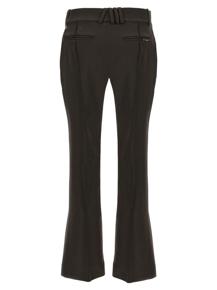 The Attico Flared Pants - Brown | a7acd0acc9f6c8ce1b174c1b05f5affdb3b610a4