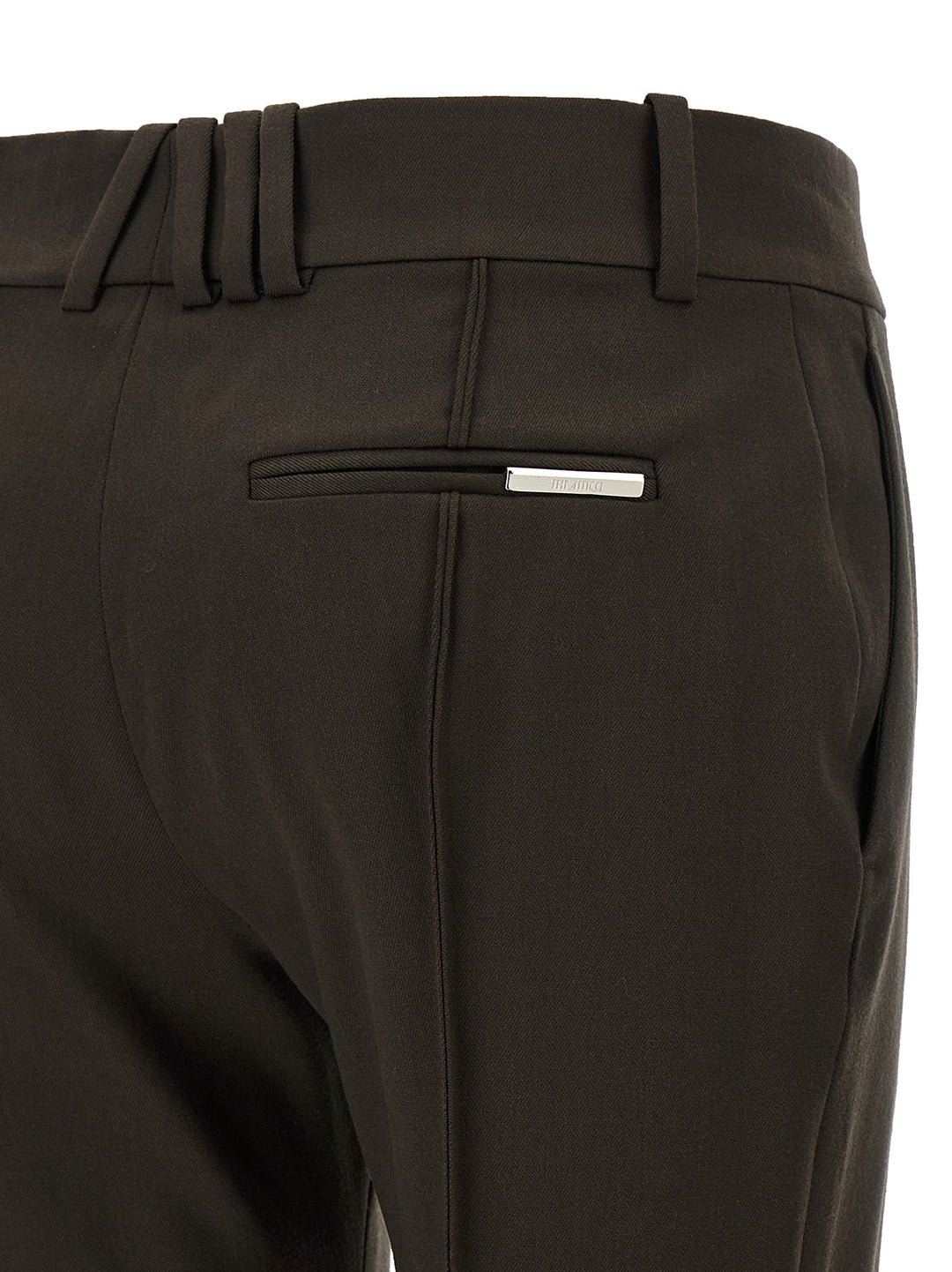 The Attico Flared Pants - Brown | 2be87e4733bf79c2270221ba1830bd95c6fc6785