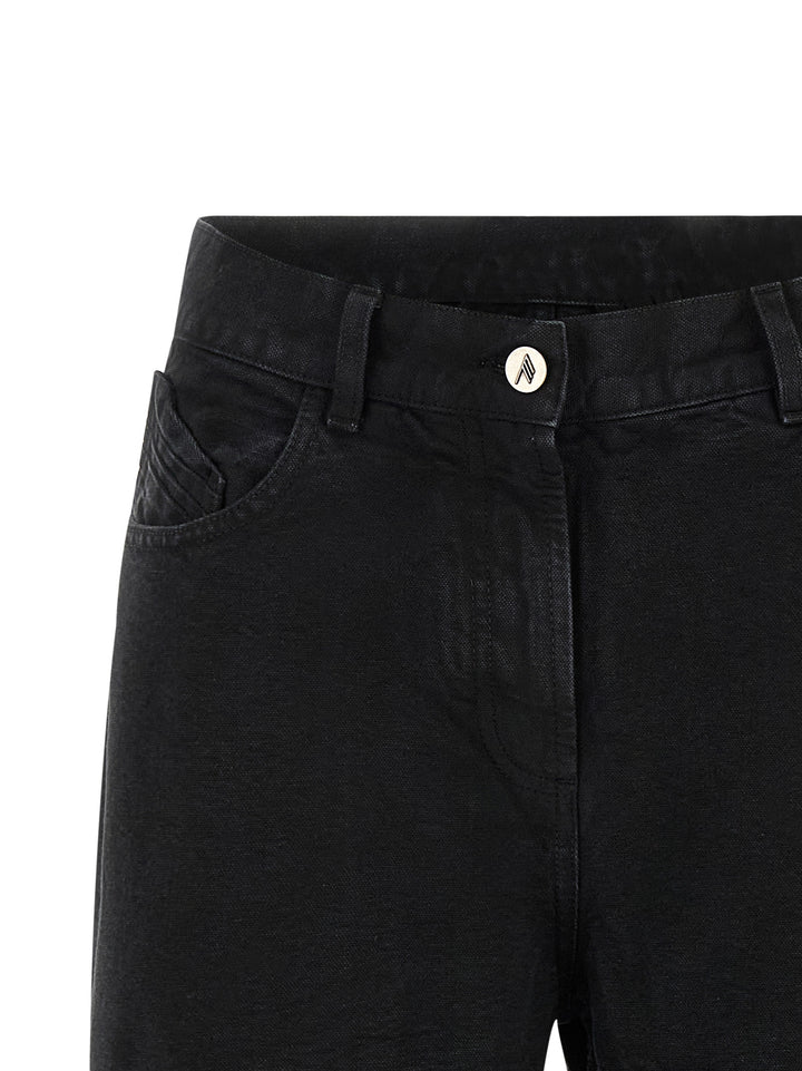 The Attico Cut-Out Jeans - Black | 0c02654cdc2dd2230f2acb7ea4c5ffe7d12f969b