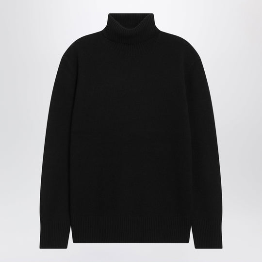 Black Cashmere Turtleneck