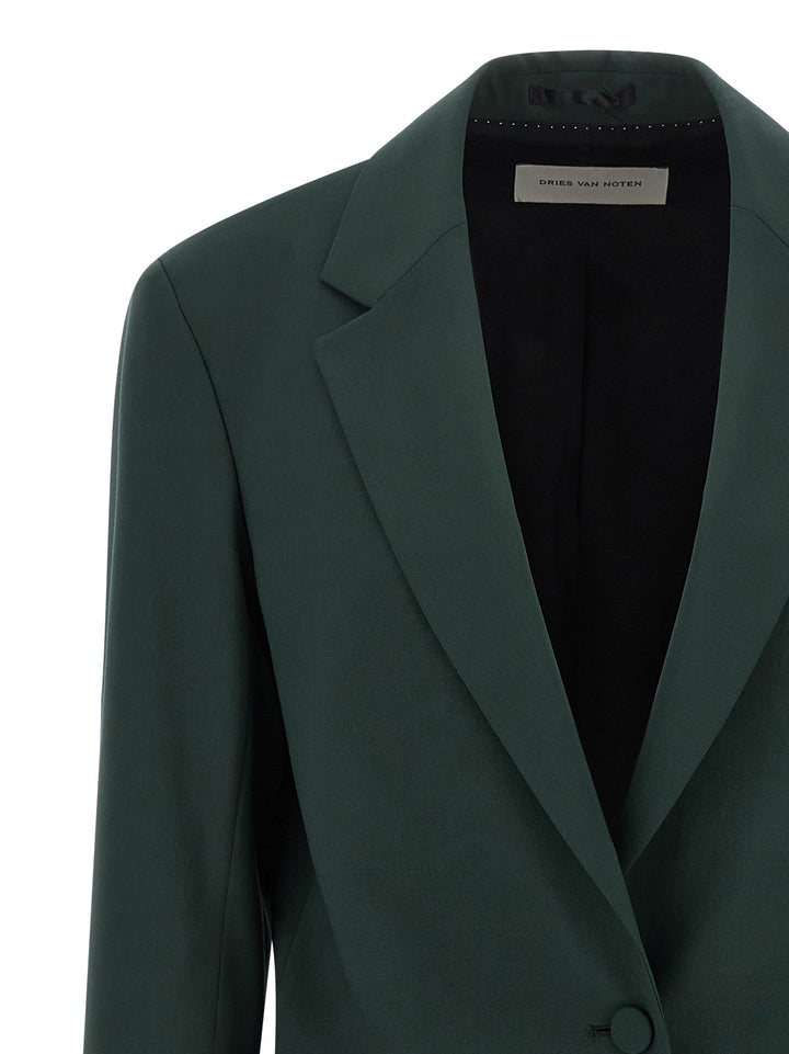 Dries Van Noten  Basti BlazerS - Green | 2448ce60e3fc5217700daa56d8281883c9d8e9f1