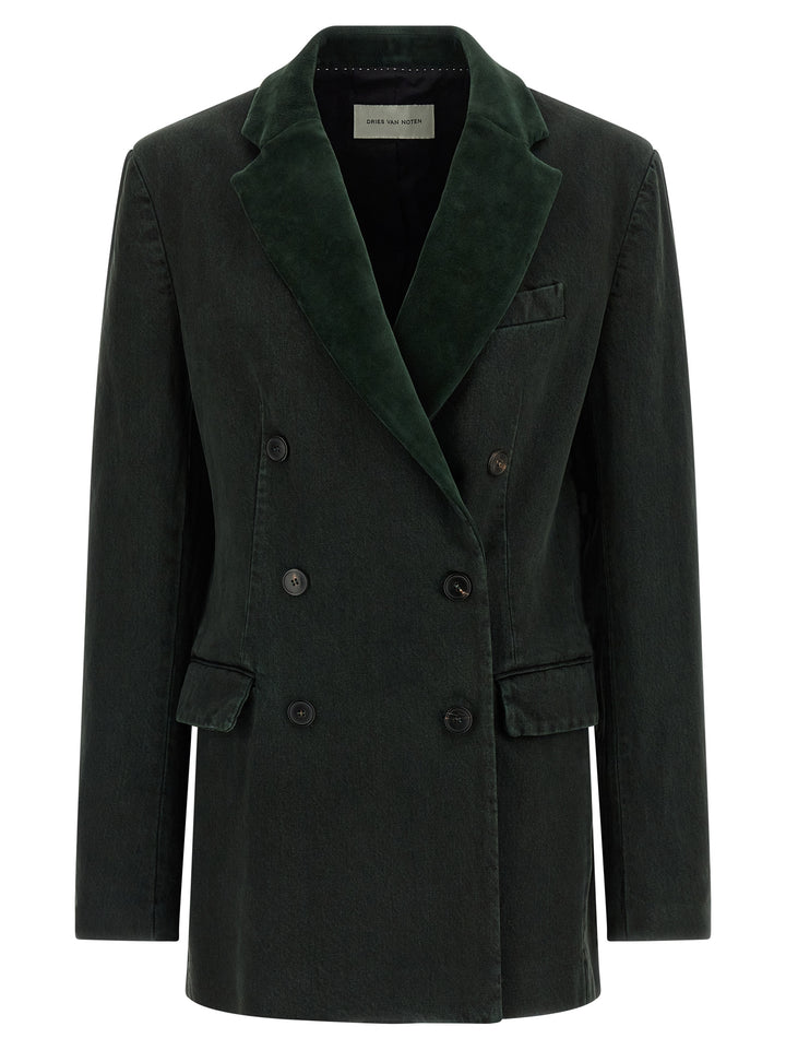 Dries Van Noten  Befya BlazerS - Green | d2f3870437247c30dd019c670fa7d2bb64a94a4f
