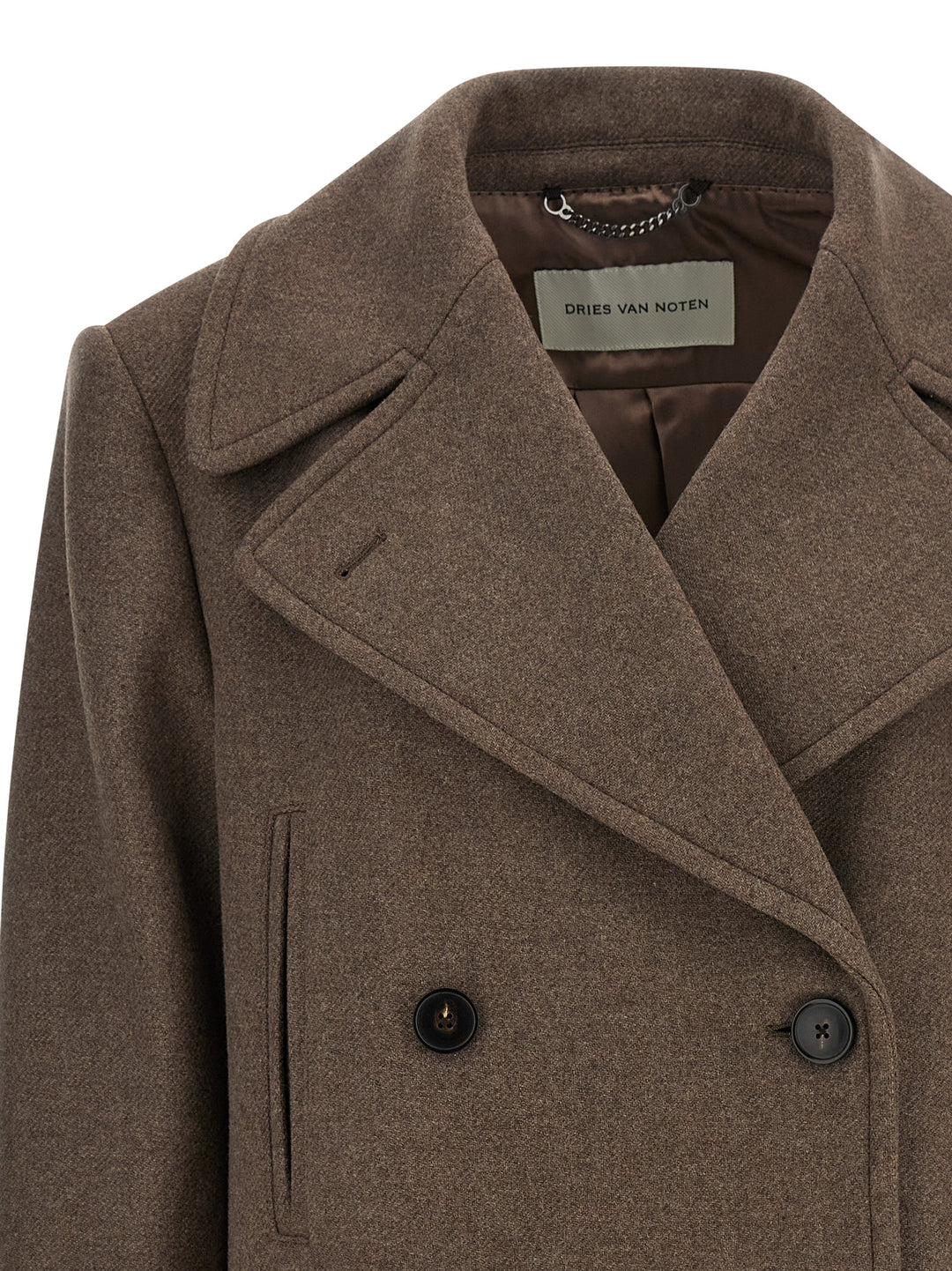 Dries Van Noten  Vafel Coats and Trench Coats - Brown | ff64f79cbbbdef1fad418ae80b210f8c9072ddc9