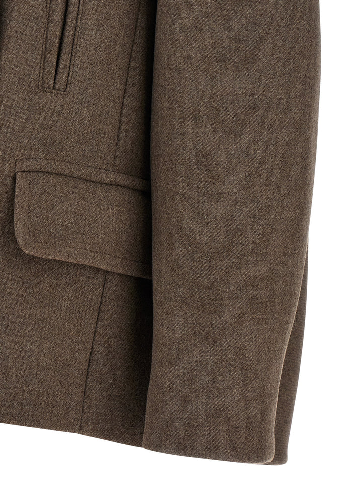 Dries Van Noten  Vafel Coats and Trench Coats - Brown | 4b9236bbb378636a184007161ac35d43aed156cf