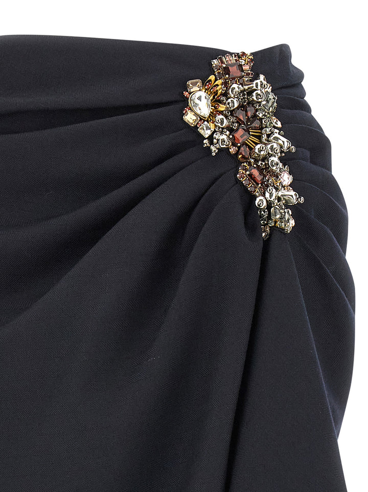 Dries Van Noten  Sovora Skirts - Blue | 3dabdd9d56da944523048fad73fb7f09a1f5485c