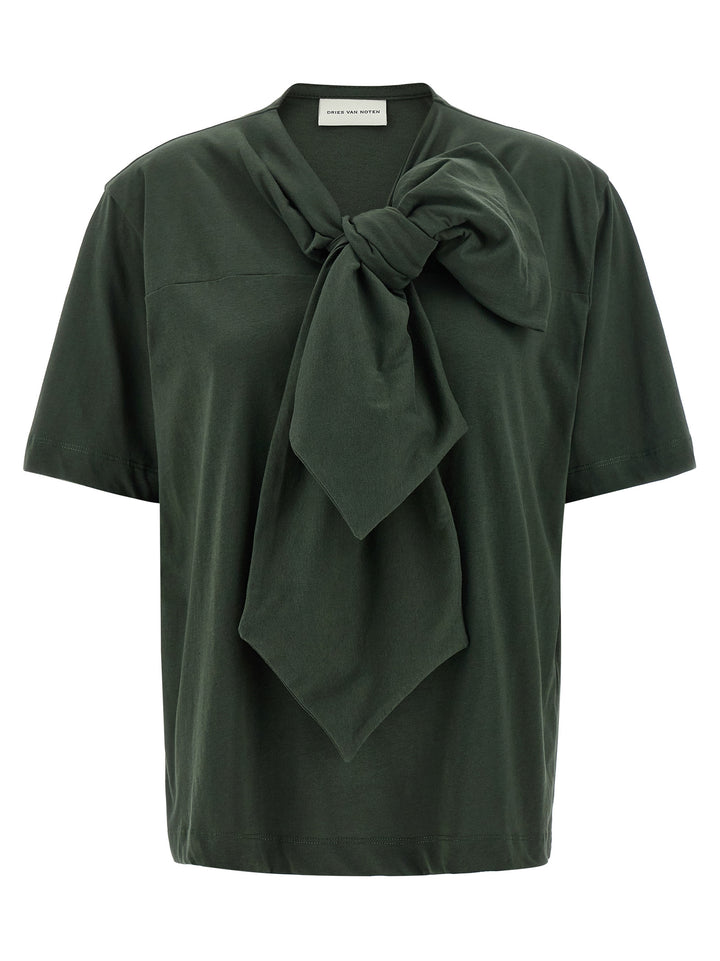Dries Van Noten  Hebitta T-shirt - Green | 827fe34cd3a288d672940a0cbb2b0313b4432c20