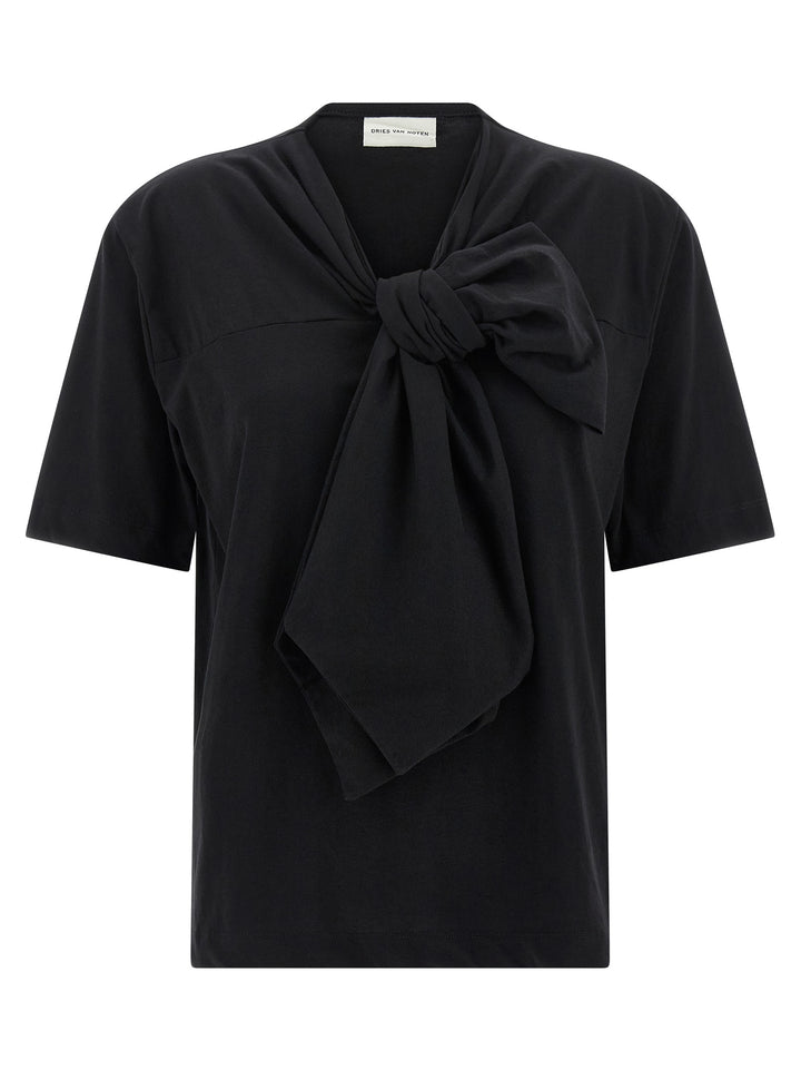 Dries Van Noten  Hebitta T-shirt - Black | 16881860474cf0ef0e9b6cf92c373130abd8e293