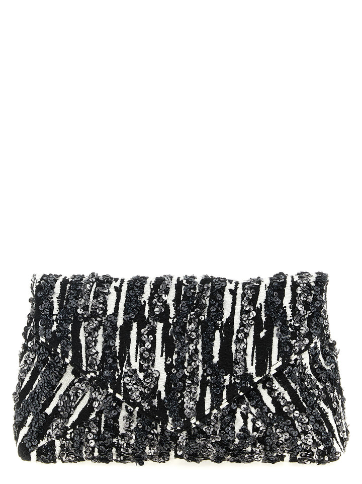 Dries Van Noten  W.L. Clutch - White/Black | 8d1a3206a35302b775803b8373838706ba54b809