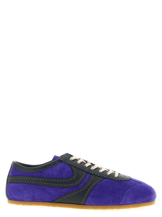 Suede Sneakers Purple