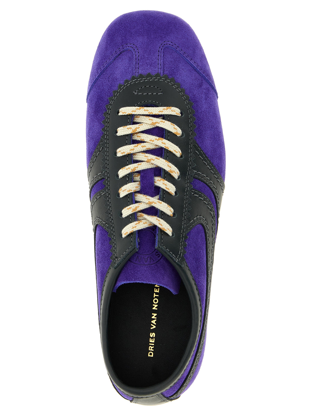 Dries Van Noten  Suede Sneakers - Purple | fb44c680428b575e10f08a9a7e4e1d0238636283