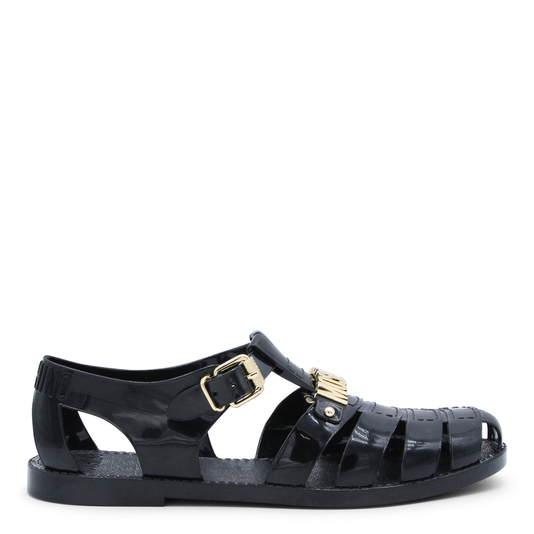 Moschino Sandals - Blacks and greys | 3422cbb720c716ec73de9e4bdaa60081ce5e5e05