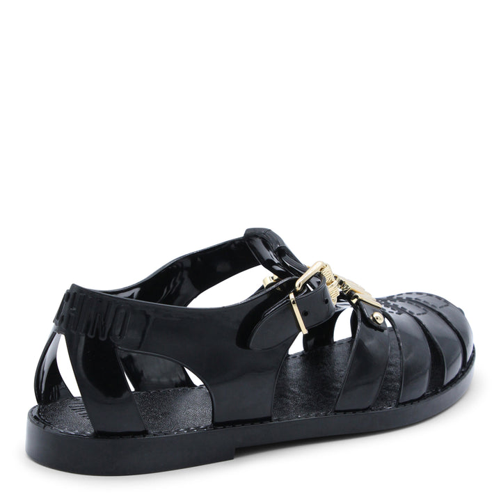 Moschino Sandals - Blacks and greys | fd493b2c7e94cf07ada146cfa113e42d8e6ec3a5