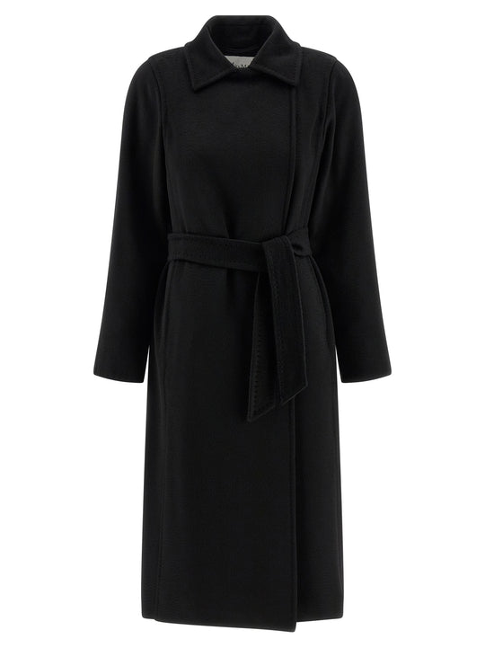 Manuela Icon Coat Coats And Trench Coats Black