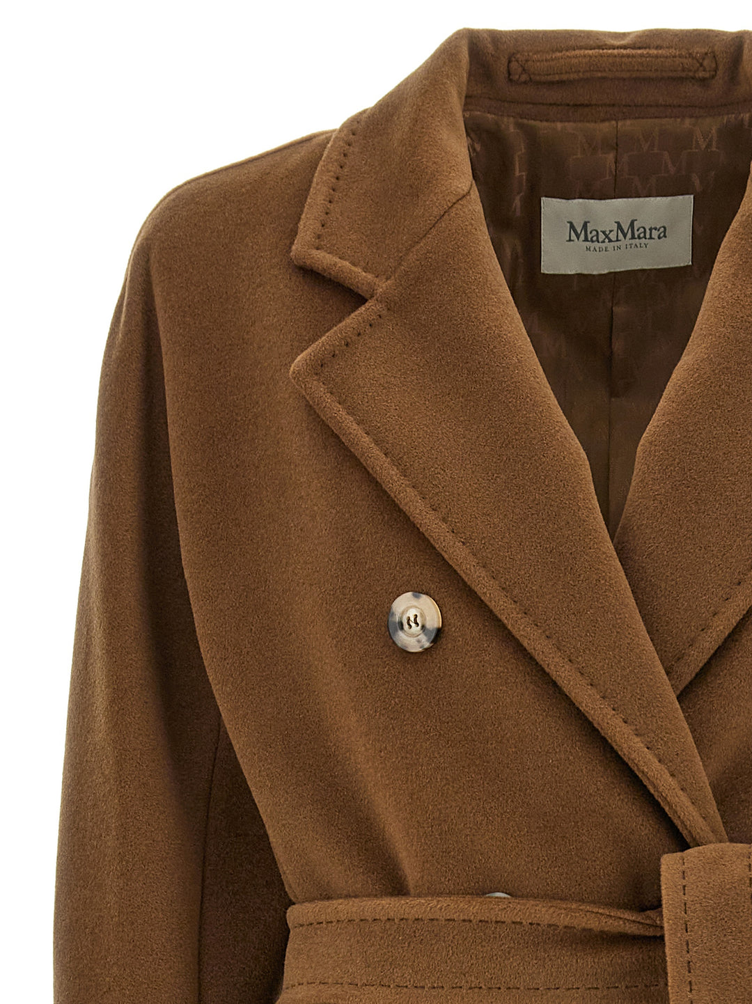 Max Mara Madame - 101801 Icon Coat Coats and Trench Coats - Brown | 48bf21112ef83eba7b436464e904c854e6ab9908