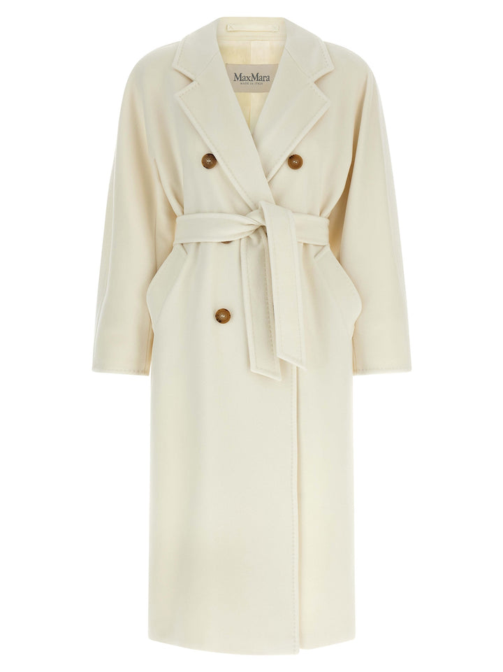 Max Mara Madame - 101801 Icon Coat Coats and Trench Coats - White | 42f85a7227c60f0c017e9284a7743421f6bd2dcf