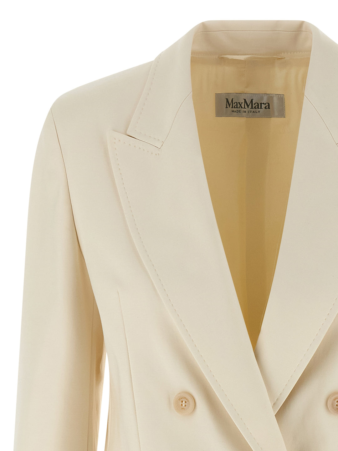 Max Mara Suez BlazerS - White | 51bb27a7e410df4e54f699d6b02628d45b6ecd7d