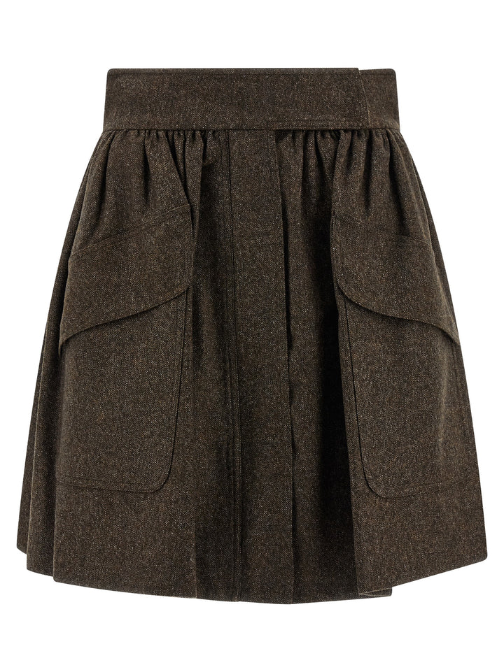 Max Mara Bernini 1234 Skirts - Brown | e5f64afdd668b3300114f1626a2da1c14c9d5ffd