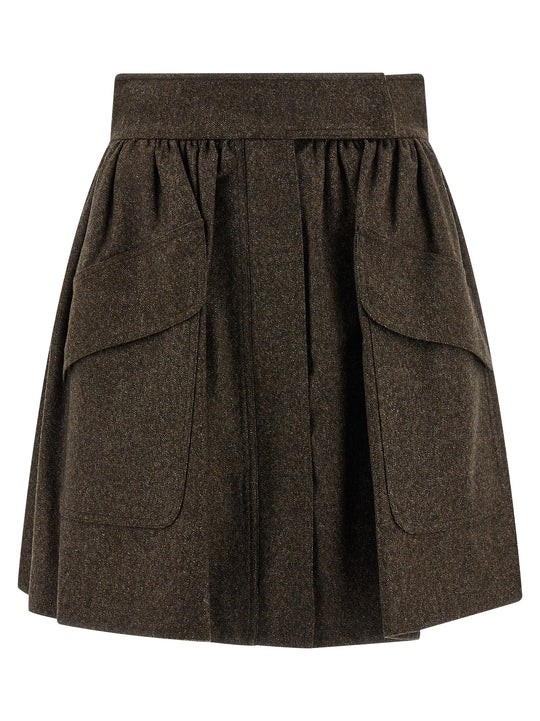 Bernini 1234 Skirts Brown