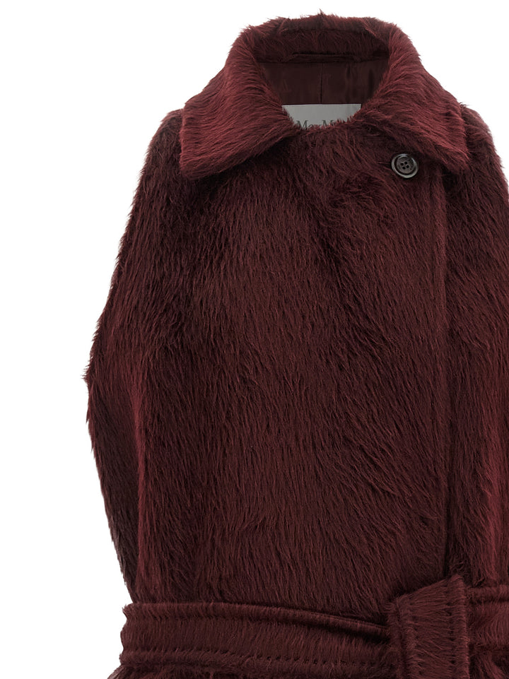 Max Mara Abbozzi1234 Coats and Trench Coats - Bordeaux | 9b154ca75cbdd8095aa56a3fa2615b9956fb5d00
