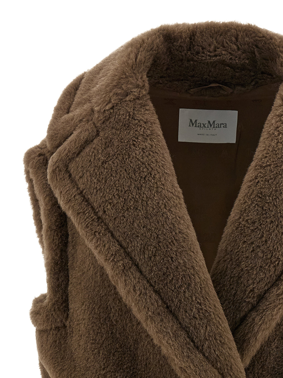 Max Mara Bormida1234 Gilet - Brown | 811156231645052992113507cb2fa2336b851aeb