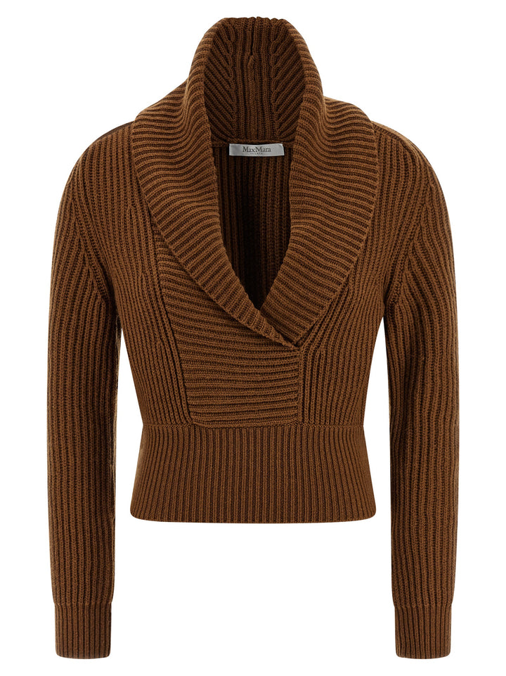 Max Mara Asburg1234 Sweaters and Cardigans - Brown | 5ea03b0cfaf1b21d5a9a7b23dc4252654980734b