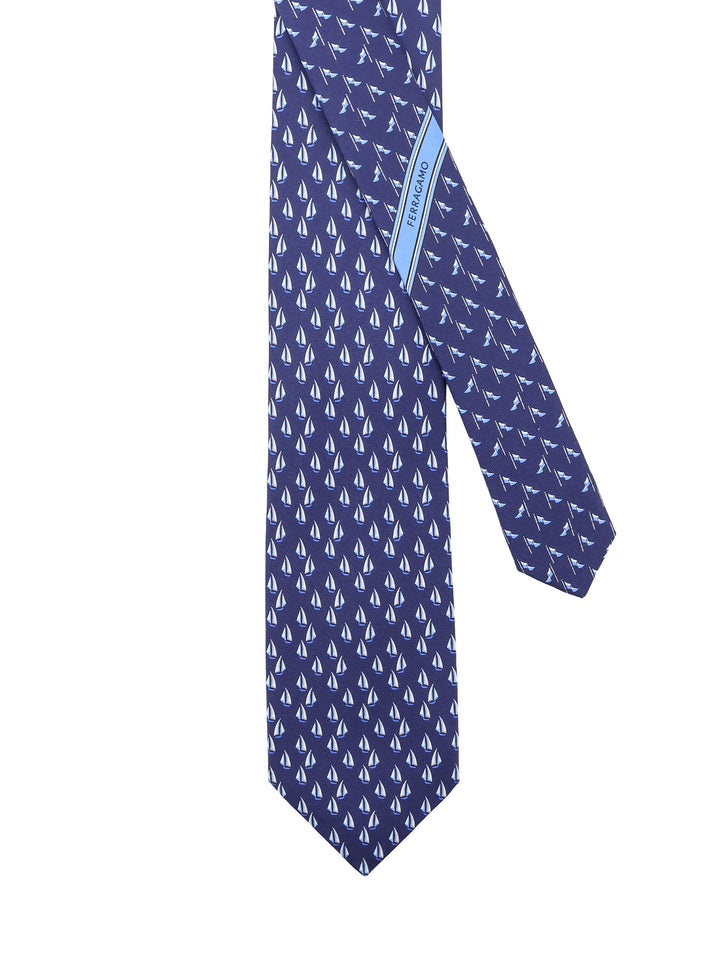 Ferragamo Ties - BLUSCURO | 963f6712c650465dae2087c6e7751b20a2d6eb26