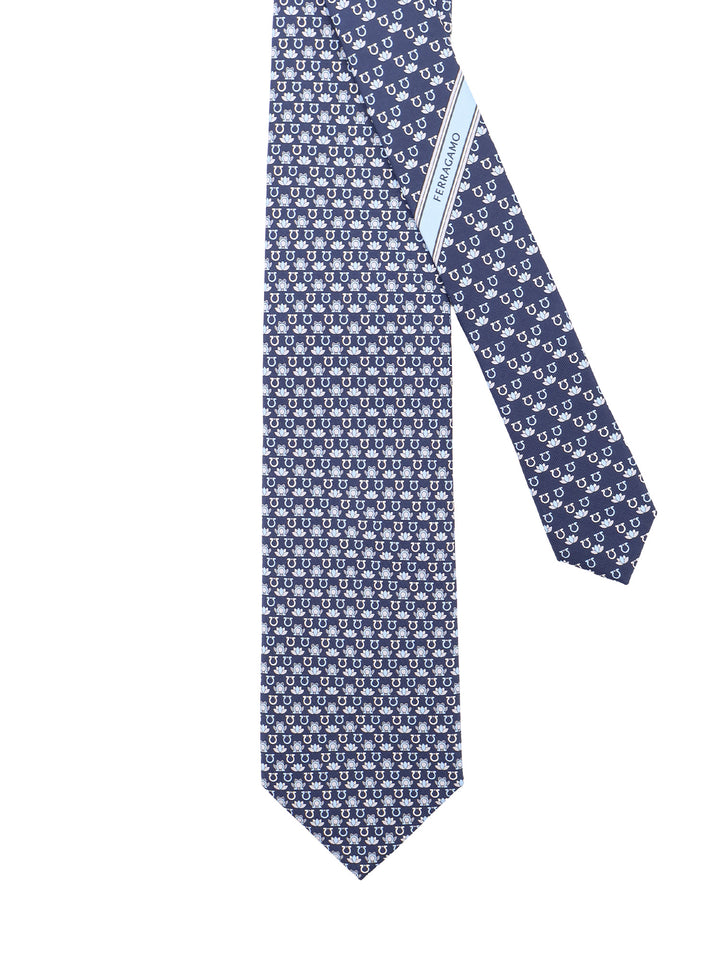 Ferragamo Ties - NAVY | b9b0ffdffb200e450e0ea2b0296652fb5ce4c0a8