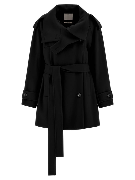 Bouquet1234 Coats And Trench Coats Black