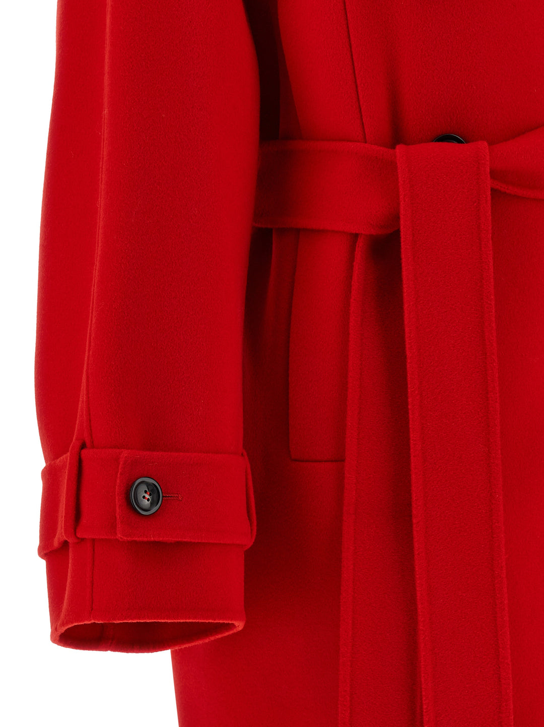 Sportmax Bouquet1234 Coats and Trench Coats - Red | daf40d9cc6dd70937ac1572113018bcab9ec3aae