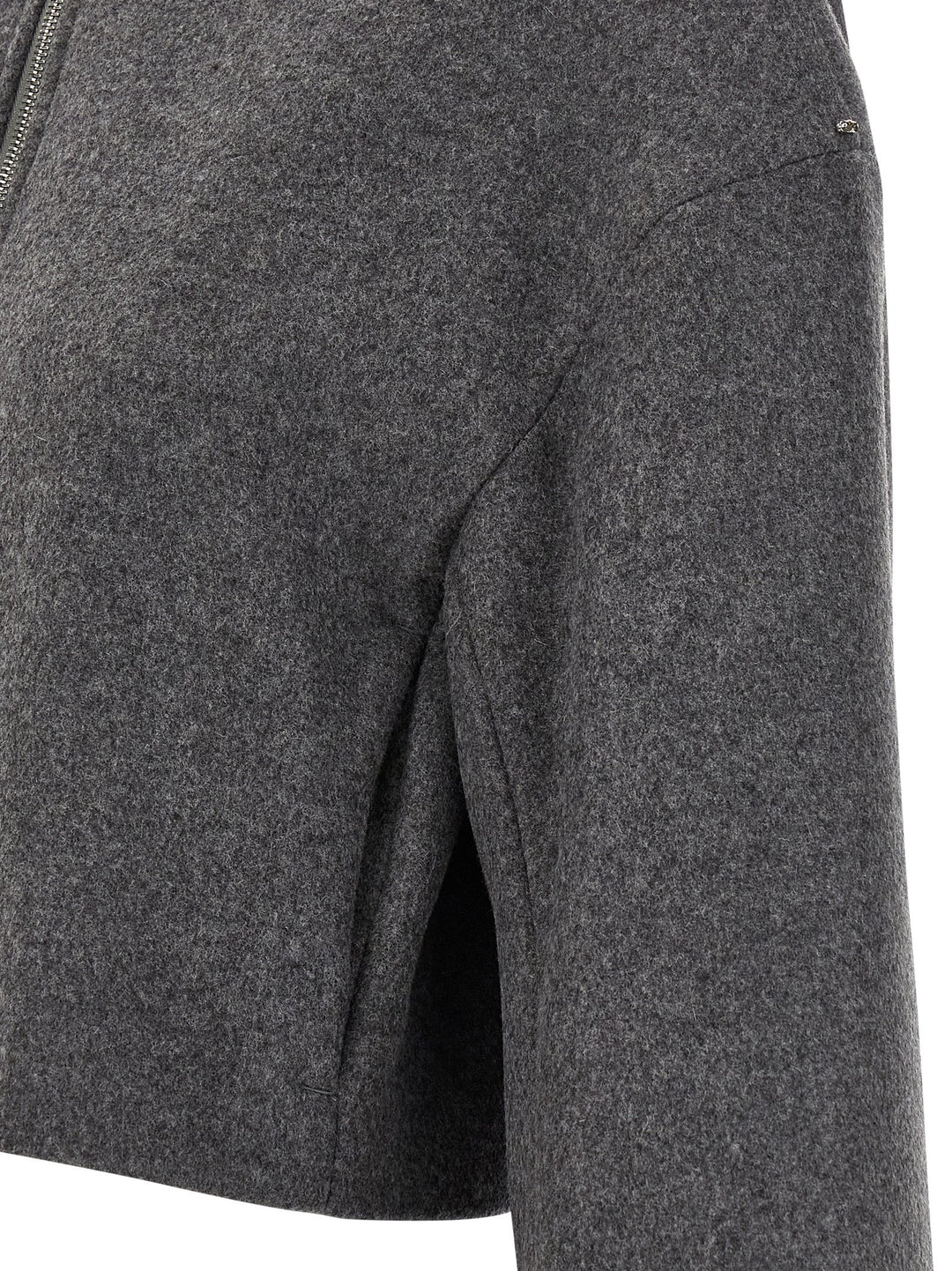 Sportmax Vacuo Puffer Jackets - Gray | 24a4387ca2eaa06928a5afee1a8059ea46698a52