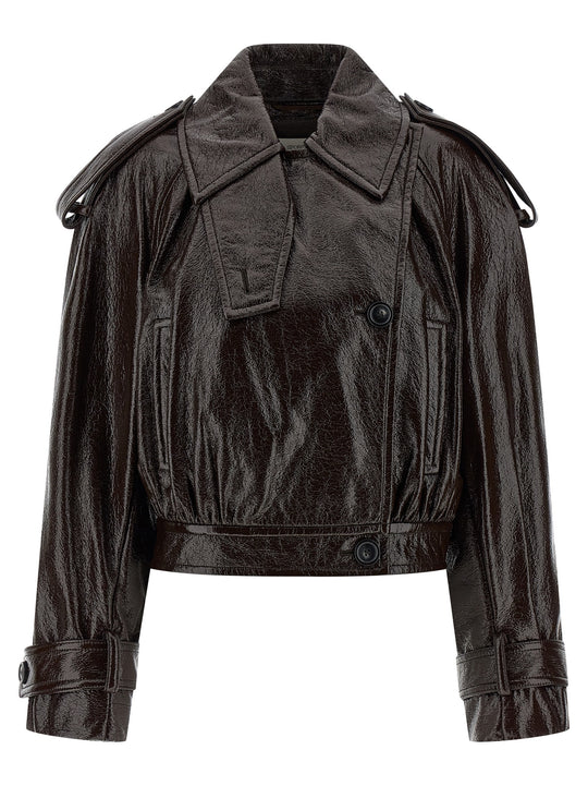 Beta1234 Coats And Trench Coats Brown