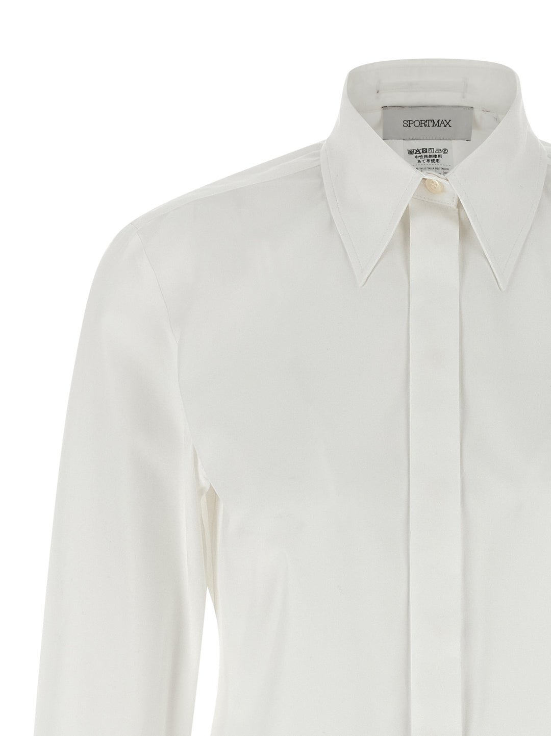 Sportmax Oste Shirt and Blouse - White | c338bed53197c12e6e3a052c80722d2be50fbe0b