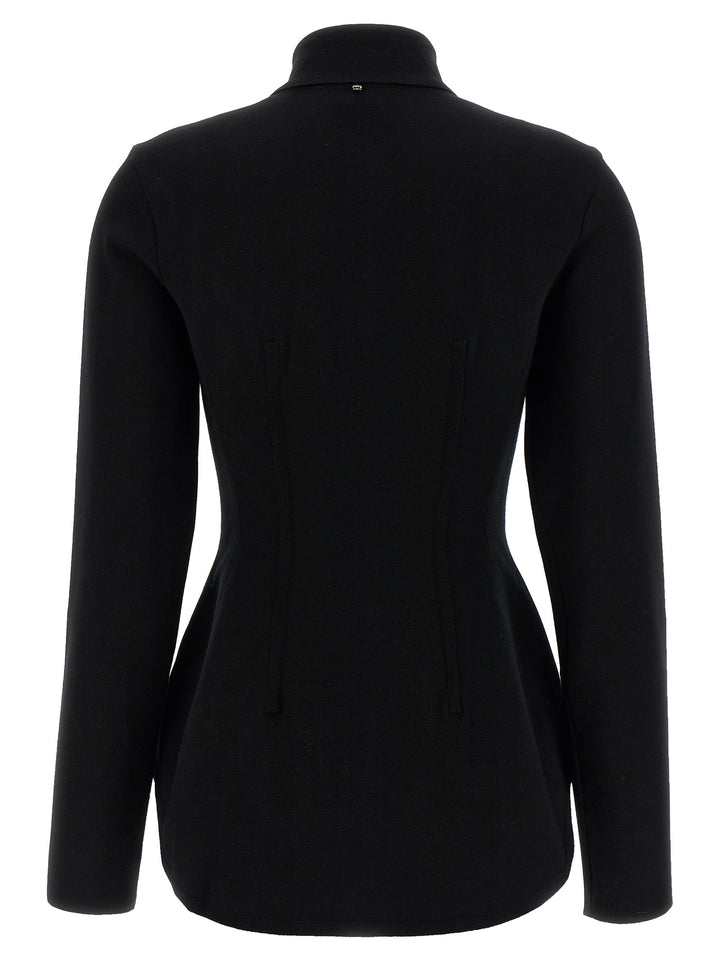 Sportmax Baffo1234 Shirt and Blouse - Black | efd58cb64c787de636aaad2c47d3780ce6f959a6