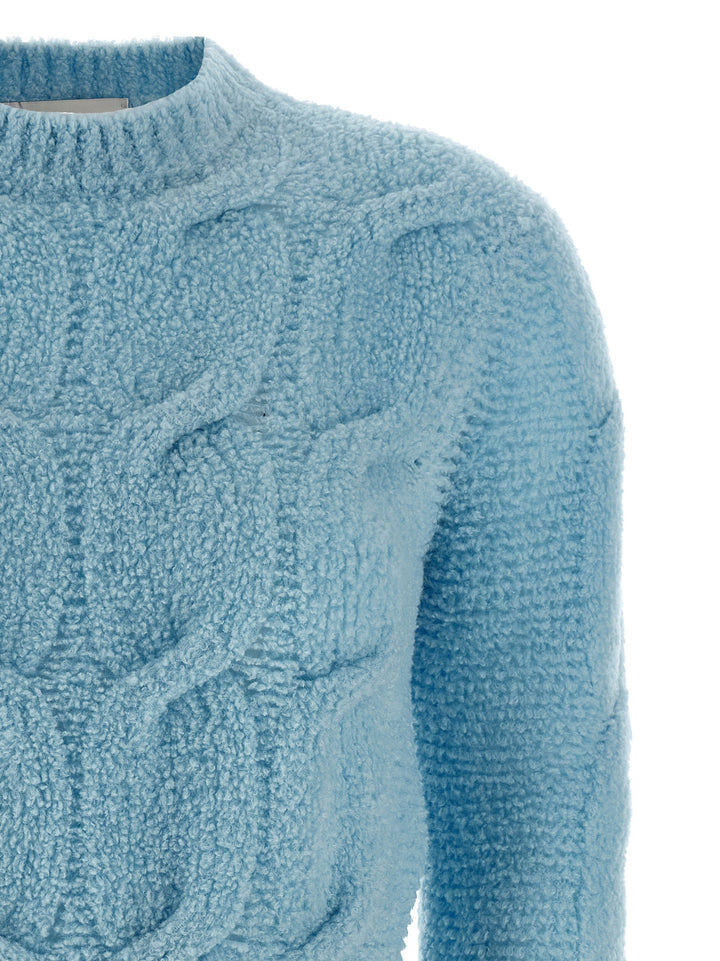 Sportmax Nuvole Sweaters and Cardigans - Light Blue | c96e3d4d15df4c5bfae9a11a11f06ba63bc0cccd