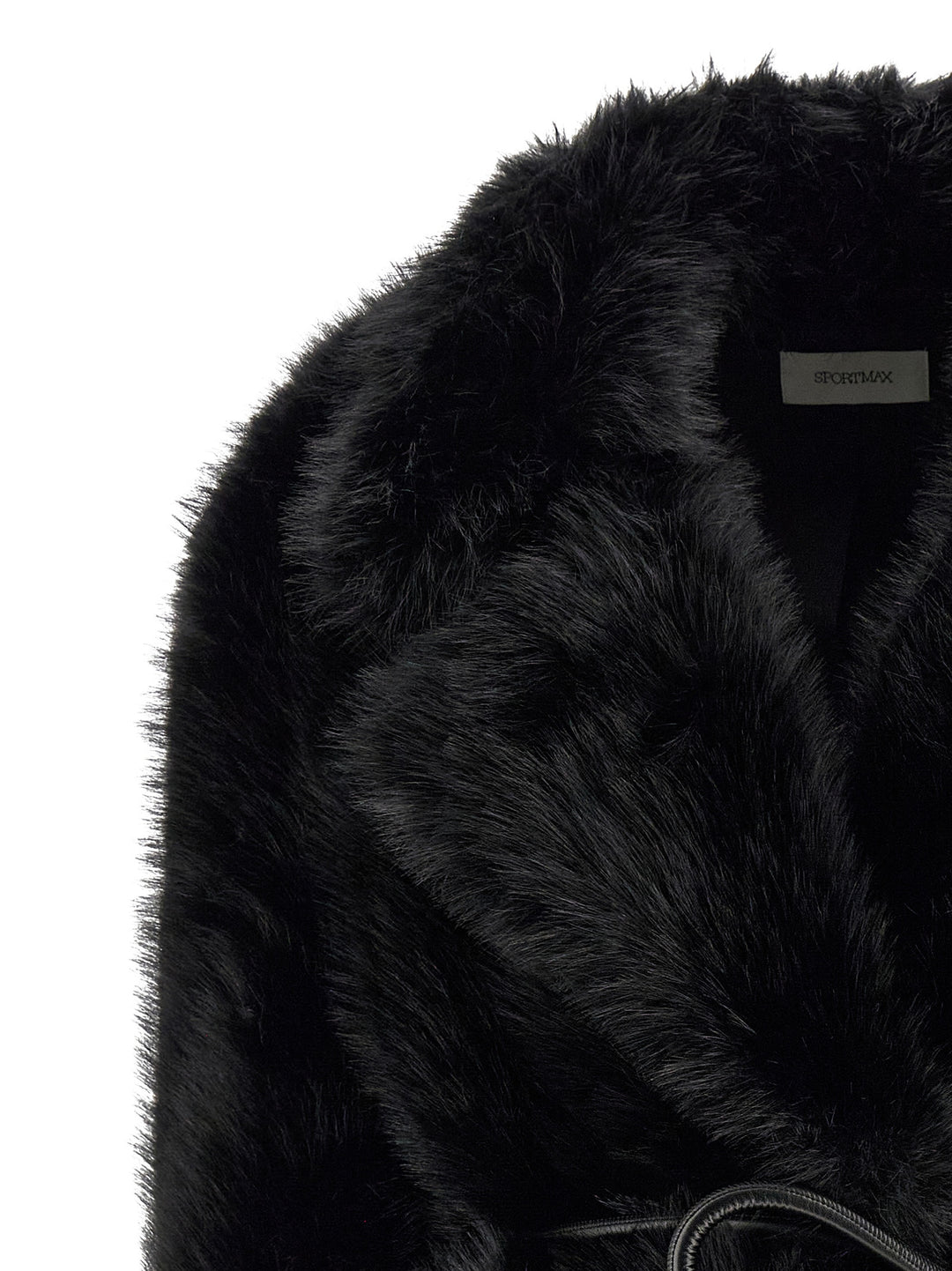 Sportmax Rosaria Coats and Trench Coats - Black | fbe119a97ea30310c3040b7055de5f97d0b9f7dc