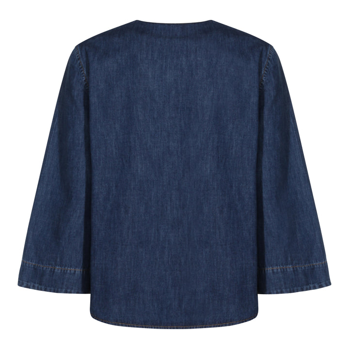 Valentino Top - MEDIUM BLUE | 781300e0376f81f7643a4e803f1e689dfd1c9e3c
