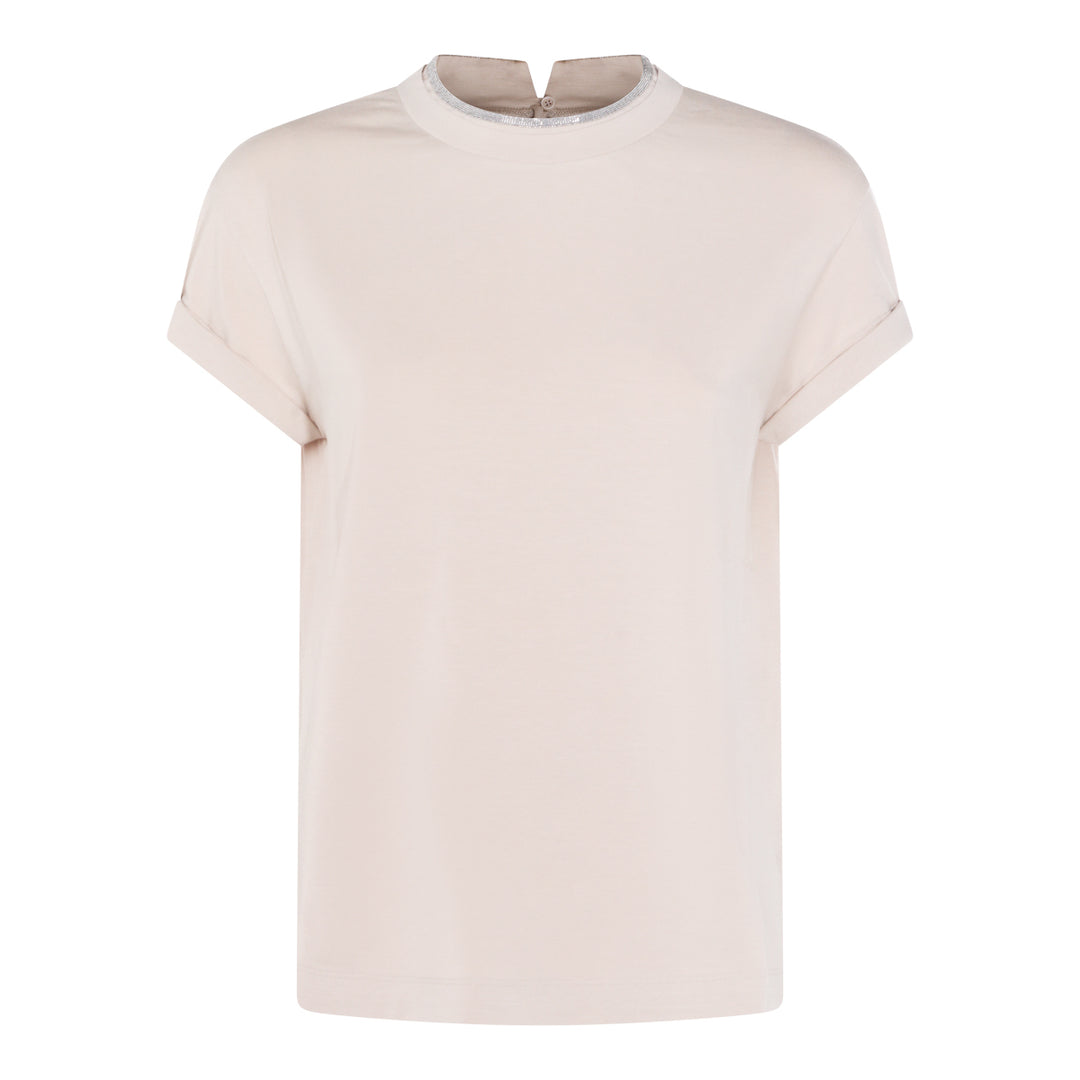 Brunello Cucinelli T-shirts and Polos - Light and natural | 22d38e56c08b0c8c19e0fa3d6dc22007fb80808d