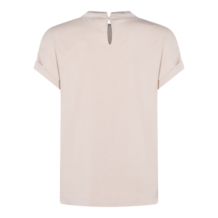 Brunello Cucinelli T-shirts and Polos - Light and natural | 243e96996af6a91eac715ad2cf2a15d40298135a