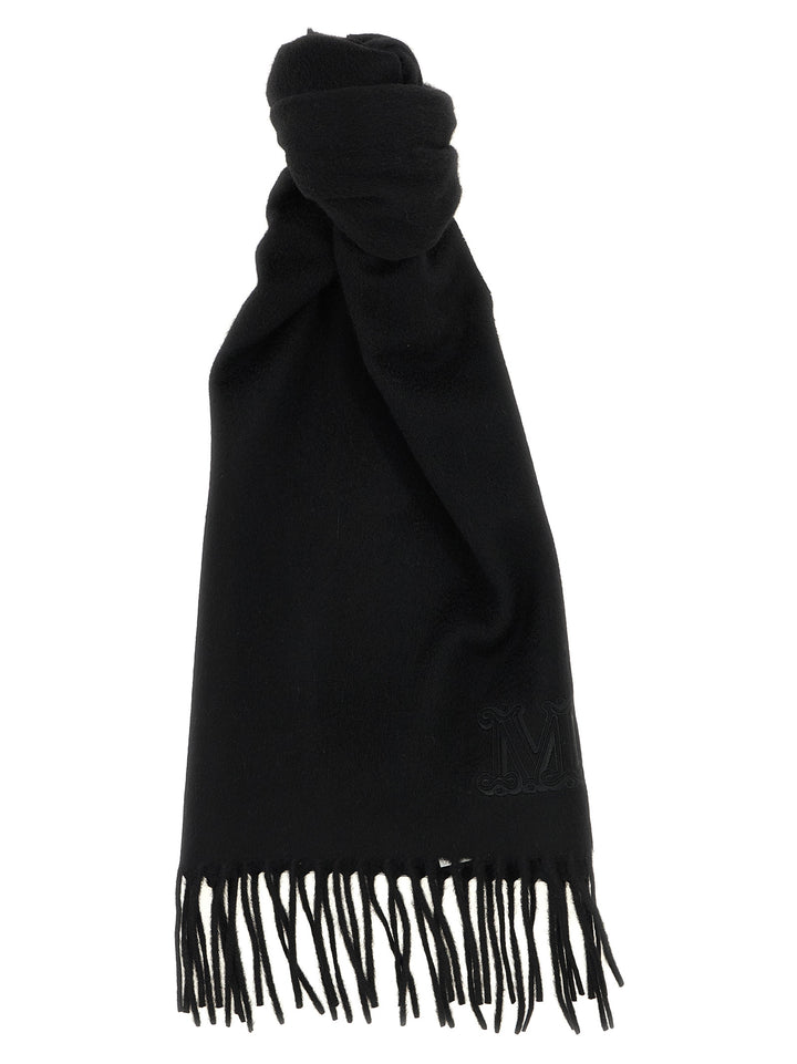 Max Mara Wsdalia Scarves and Foulards - Black | 04aeced8ee2003e6fc8af83c3a94ad89b83ff478