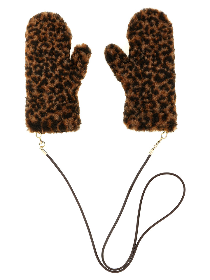 Max Mara Ombrato10 Gloves - Brown | 08bcb9d8f2f0cdd73f9de45dacd3f7c1267ae310