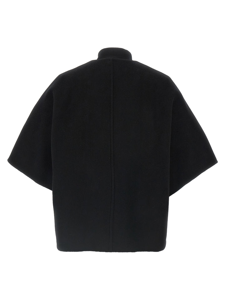 Max Mara Leticia Capes - Black | 0151f1f380fa2d0d967fe59c82b336b01d11694a
