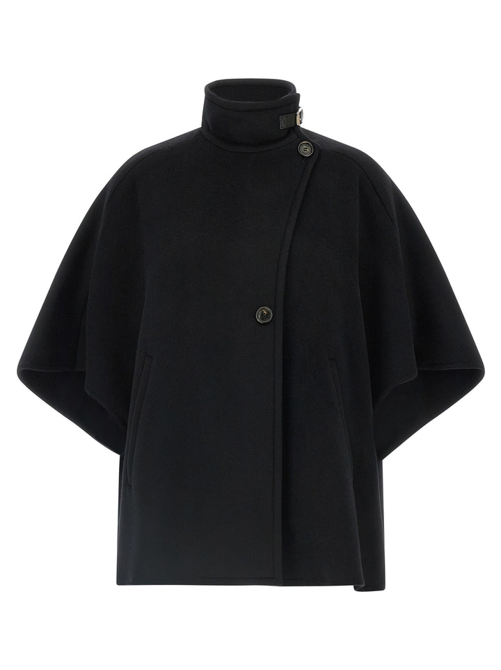 Max Mara Derrik Capes - Black | ecf298ce707cce54dd39c0c7588f378159c7b92d